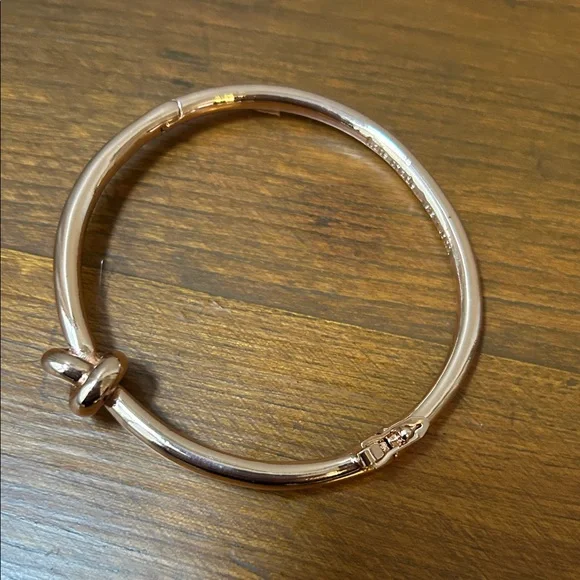 kate spade Rose Gold Knot Bangle Bracelet - Picture 4 of 4